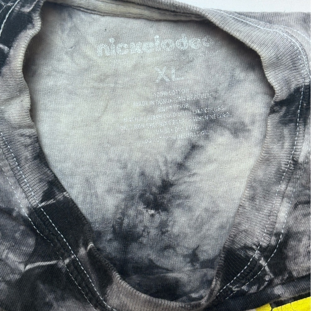 Nickelodeon TV Rugrats Characters Gray Tie Dye Retro Graphic T Shirt XL Cartoon - Picture 3 of 4